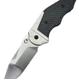 GTC Cabot - Carbon Fiber, Crystallized Titanium Handle, S90V Blade