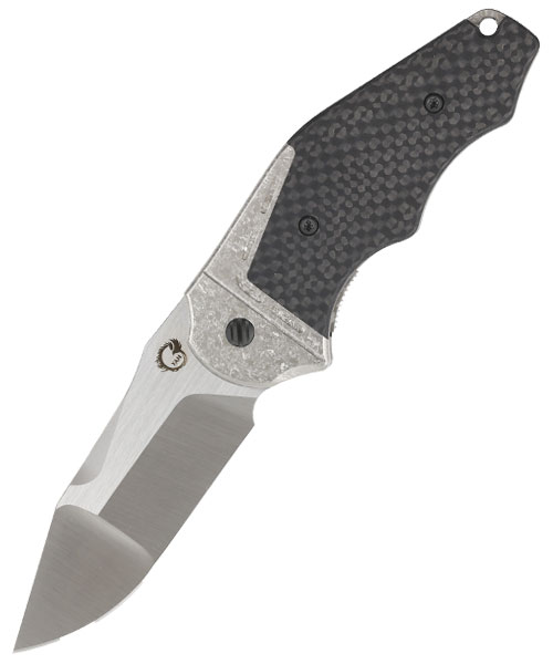 GTC Cabot - Carbon Fiber, Crystallized Titanium Handle, S90V Blade