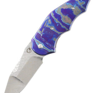 GTC Cabot - Zircu-Ti Scale, Grabak Damasteel Blade