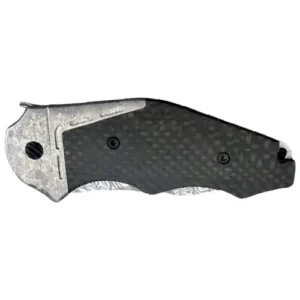 Alternative view of GTC Cabot - Crystal Titanium, CF, Grabak Damasteel